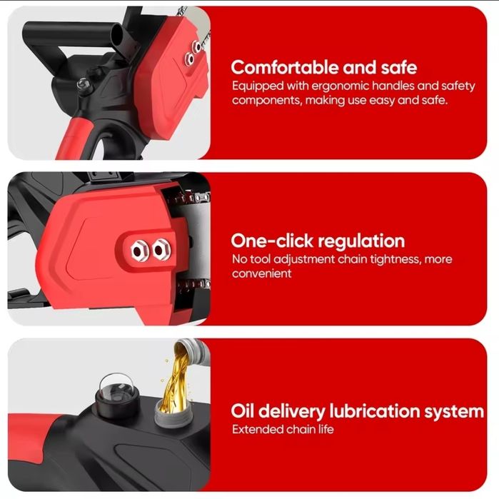 Motosserra 12" Motor sem escovas em Promoção