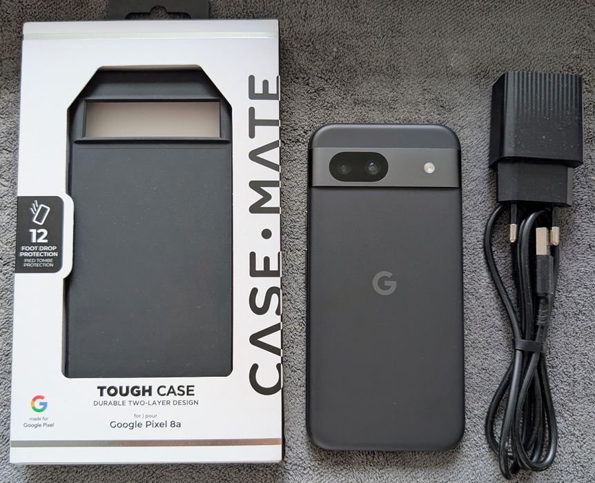 Google pixel 8a•8/128Gb•Obsidian•120Hz•eSim•Dual Sim•UNLOCKED(Неверлок)•Android 15• Новий!