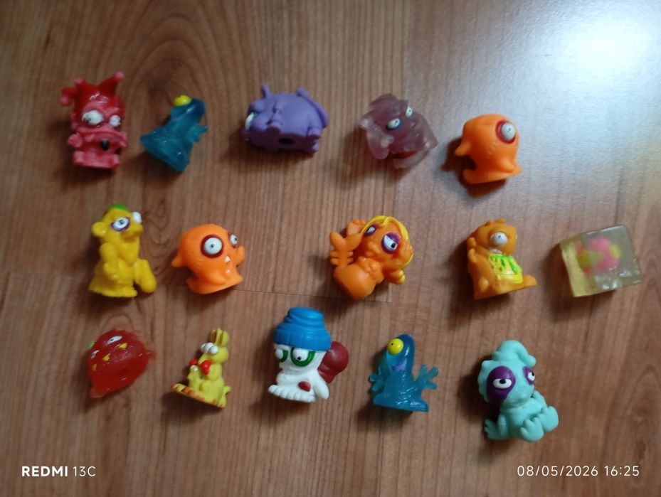 Zomblings,Trash pack e acessórios