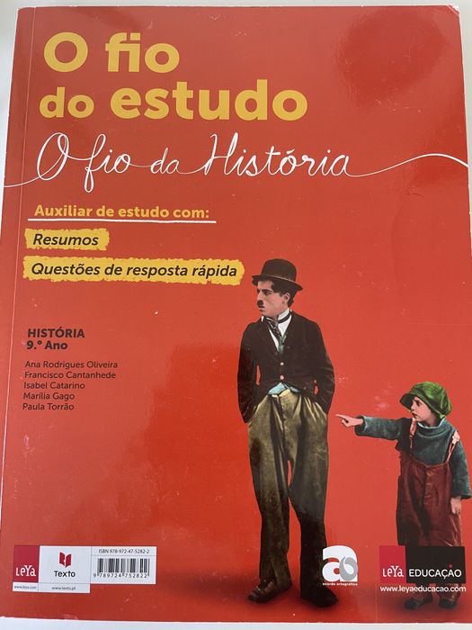 O fio da História- 9° caderno atividades, excelente estado