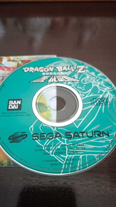 Jogo Dragon Ball Z Sega Saturn