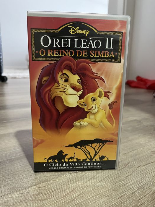 Cassetes VHS Disney (Rei Leão, Pinoquio, Aladdin, outros)