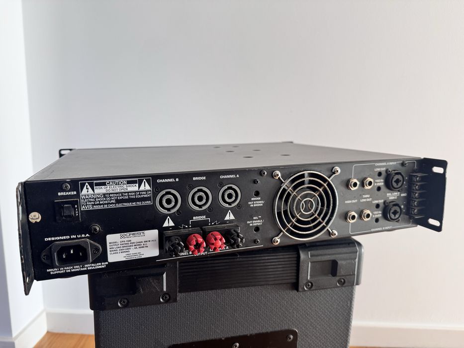 Amplificador Crest CPX 1500
