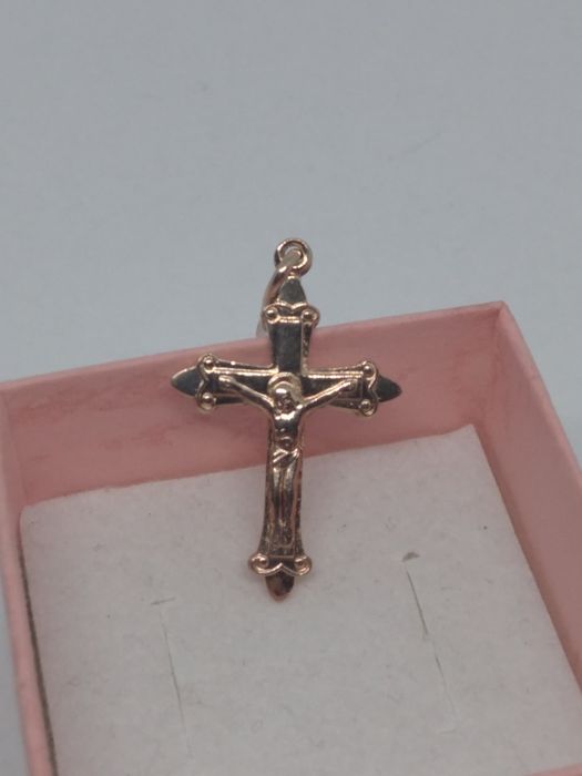 Złoty krzyżyk złoto 585