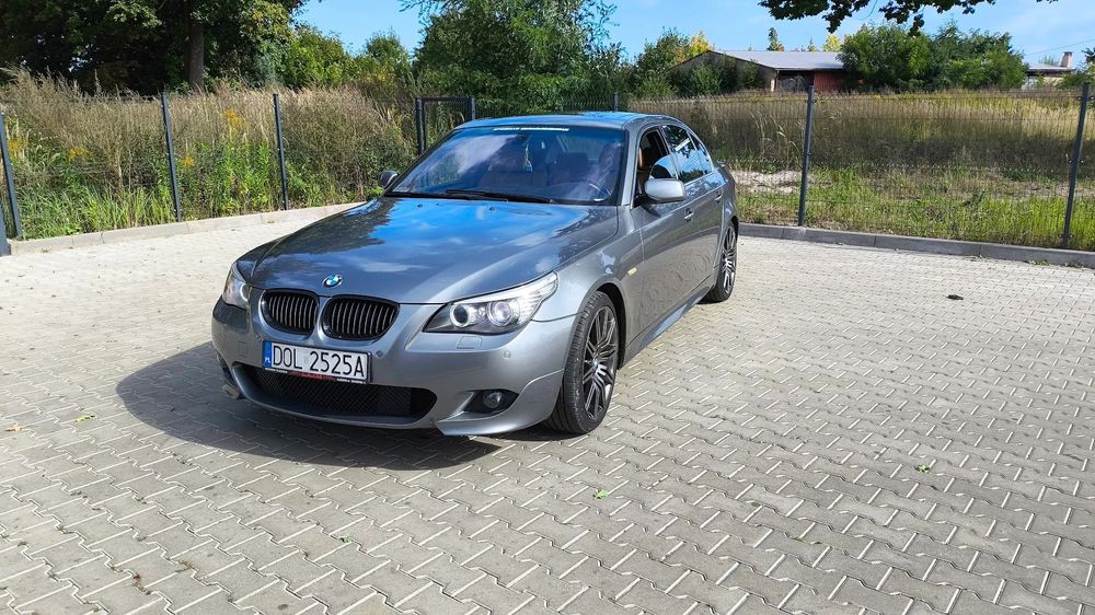 BMW Seria 5 BMW E60 520d 177KM. Model 2008-lift. Full opcja. Oryginalny M-pakiet