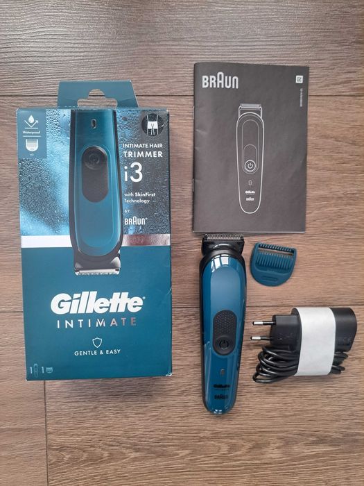 Gillette Intimate i3 – Trymer / maszynka do włosów i ciała