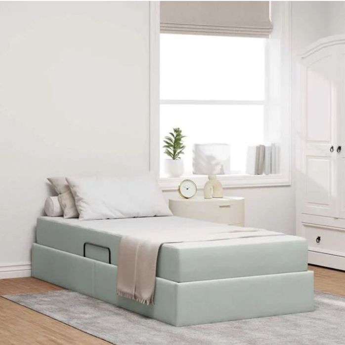 Cama 100x200 com arrumação