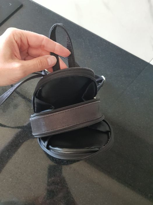 Mini plecaczek torebka czarny