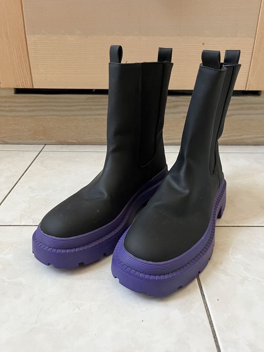 Botki Mohito z kontrastowa podeszwa r39