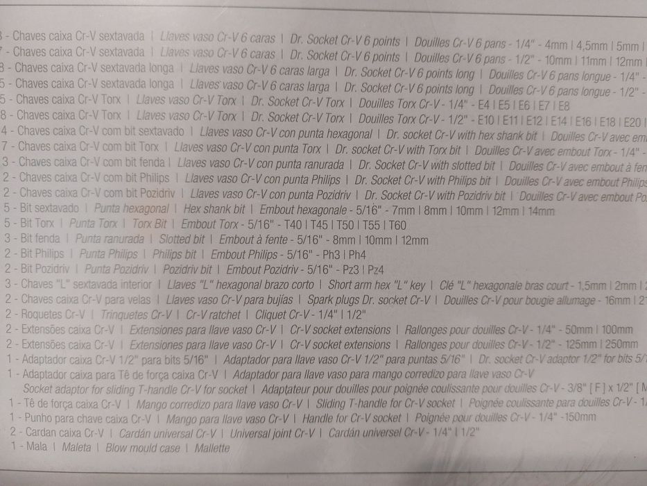 Mala ferramentas 108 peças