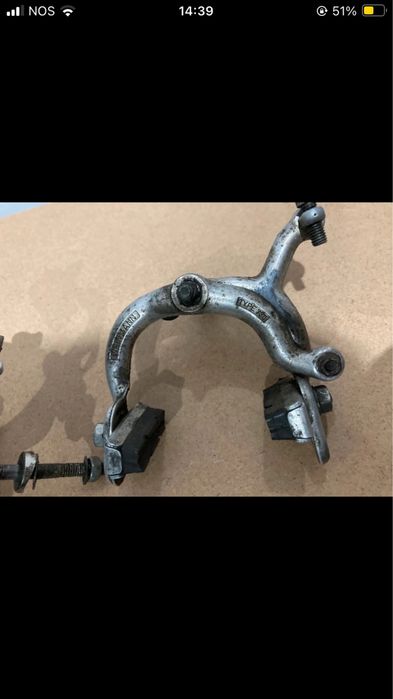 Travões weinmann de bicicleta de estrada