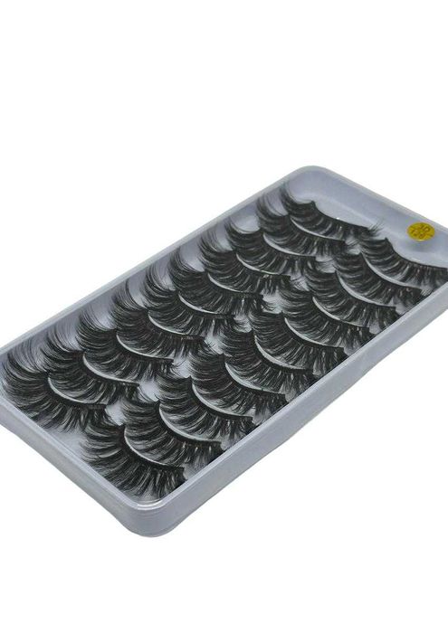 Sztuczne Rzęsy Czarne Kocie Oko Gęste Mocne 3D kod 1529