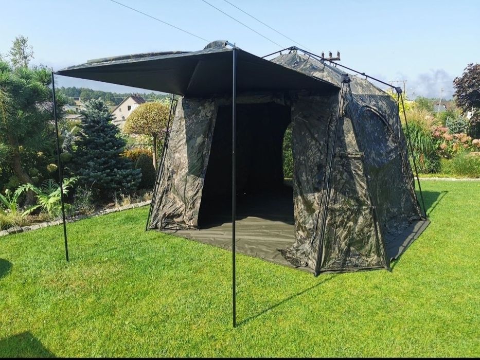 Nash bank life gazebo camo pro T1320 namiot karpiowy wędkarski