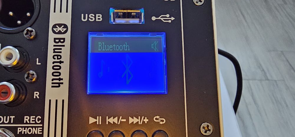 Mikser audio Weymic MX60 – STAN FABRYCZNY (podłączony raz do zdjęć)