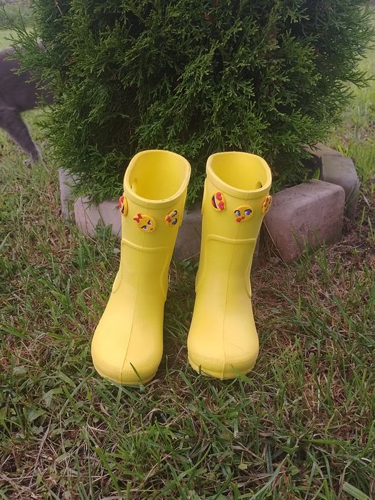 Сапожки на дощ, піна, резинові сапожки