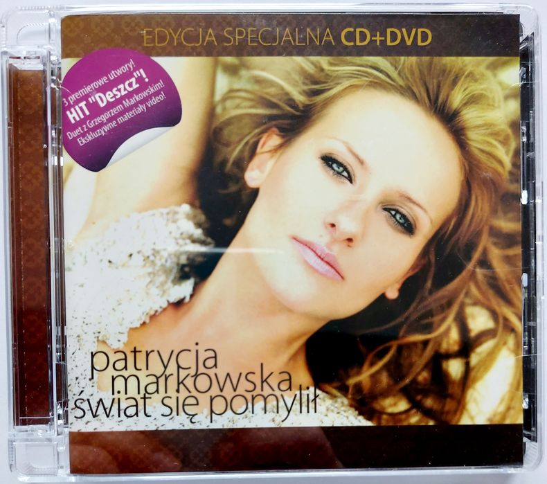 Patrycja Markowska Świat Się Pomylił CD+DVD 2008r