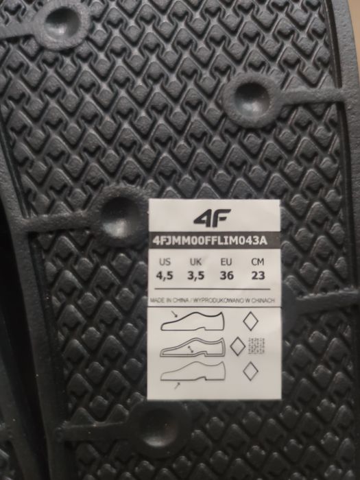 Klapki damskie 4F rozmiar 36