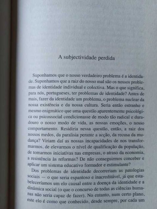 Em Busca da Identidade; O Desnorte - José Gil