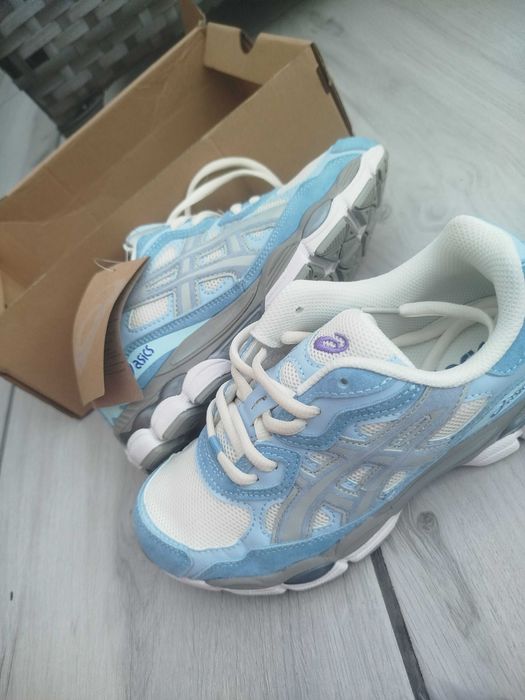 Asics gel nyc niebieskie