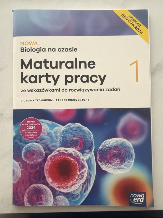 Biologia na czasie 1 maturalne karty pracy