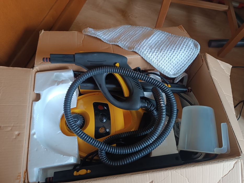 Máquina a vapor com ferro