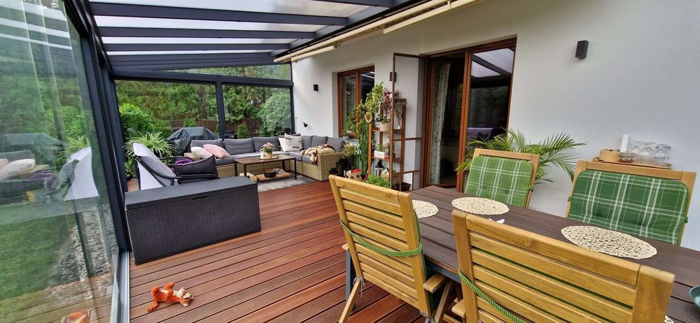 Ogród zimowy, szklany ogród, zadaszenie aluminiowe, łó