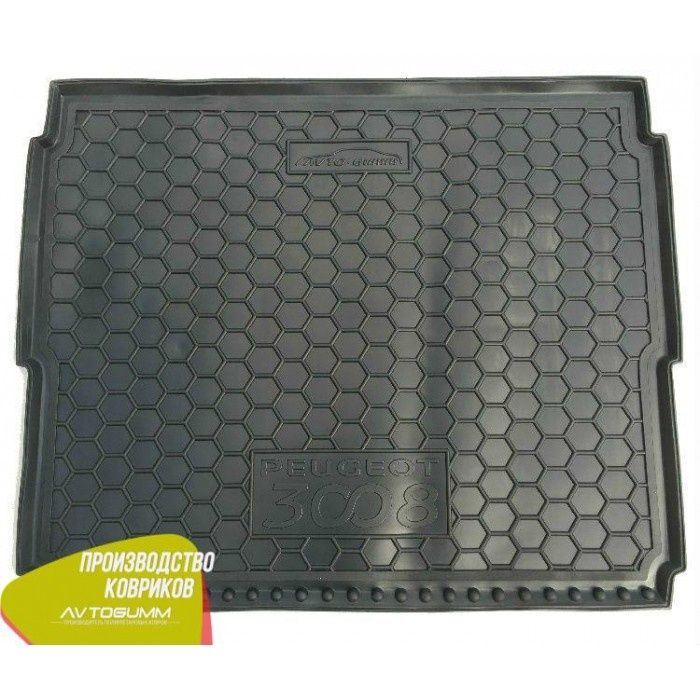 Коврик в Багажник Peugeot 208_301_308_307_3008_4008_Partner_5008_108_