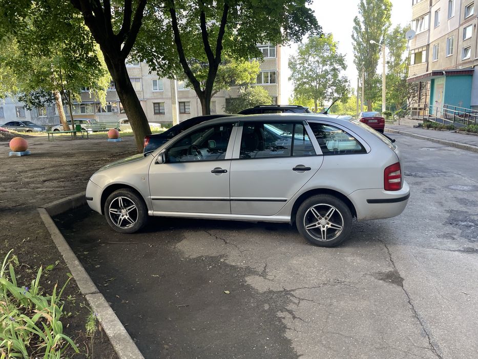 Skoda Fabia 2002 1,4 газ/бенз унтверсал