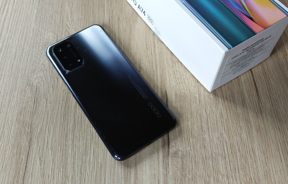Oppo A74 6 GB / 128 GB 5G czarny smartfon