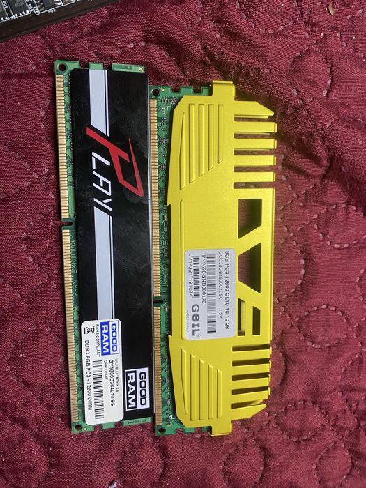 Płyta główna + procesor + chłodzenie + RAM 16GB