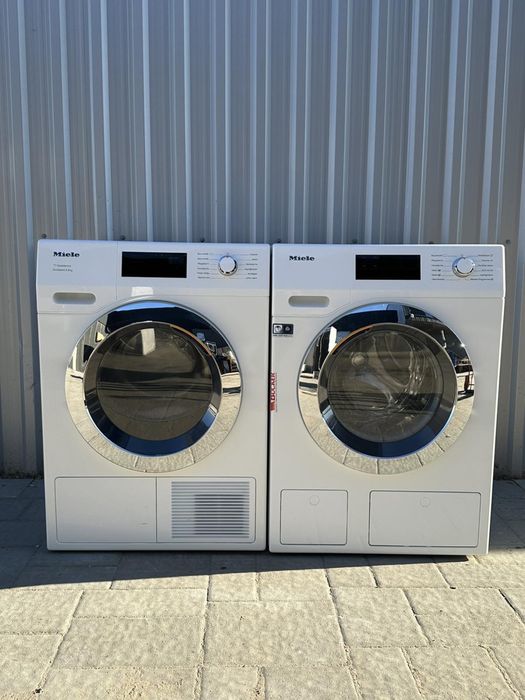 Крутий комплект пральна та сушильна машина Miele TEF665WP  WEG 675 WPS