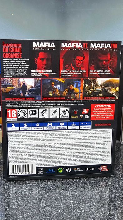 3X Mafia Trilogy Definitive I II III Trilogia Definitiva PS4 Special