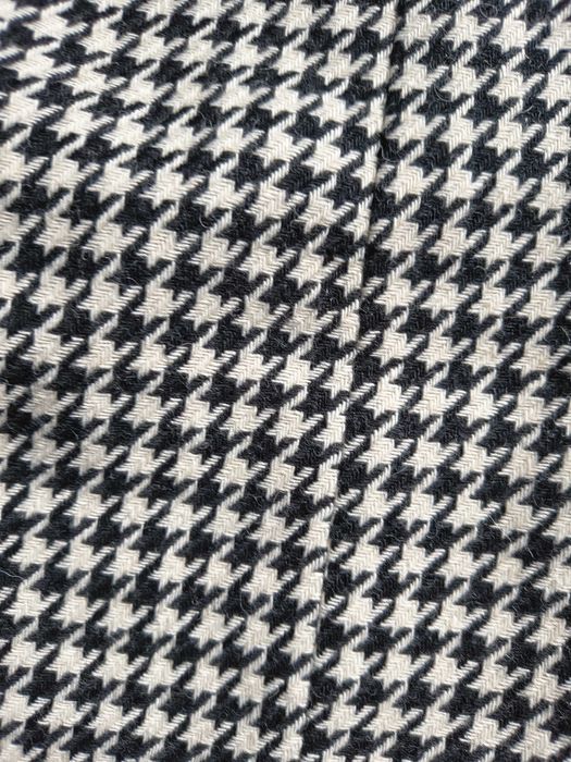 Papaya tailoring spódnica biało-czarna w pepitkę ołówkowa retro