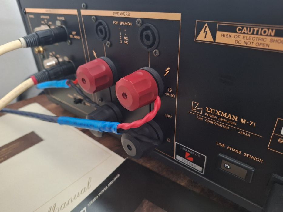 Luxman M-7i audiofilska końcówka mocy 450w/8ohm mono SIGNATURE