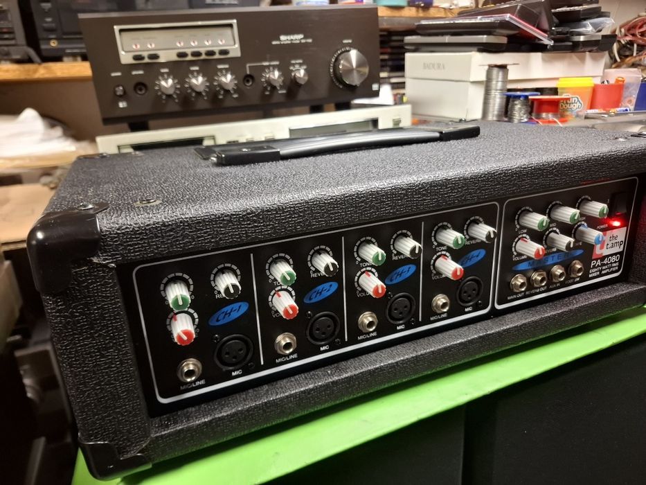 Wzmacniacz miksujący T.amp PA 4080