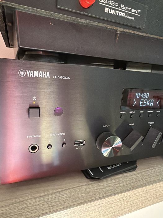 Yamaha R-N600A MusicCast – stan jak nowy, gwarancja
