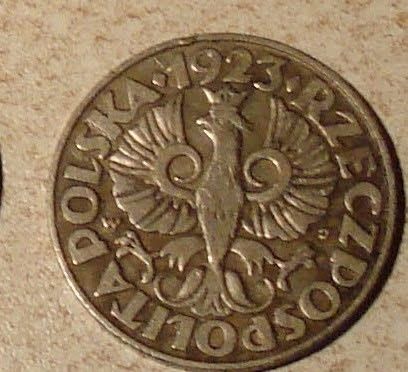 50gr. Z 1923r. Bez znaku menicy z Lat PRL dla kolekcjonera.