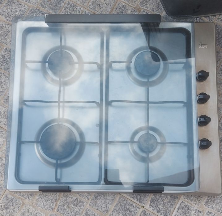 Placa fogão a gás com tampa TEKA