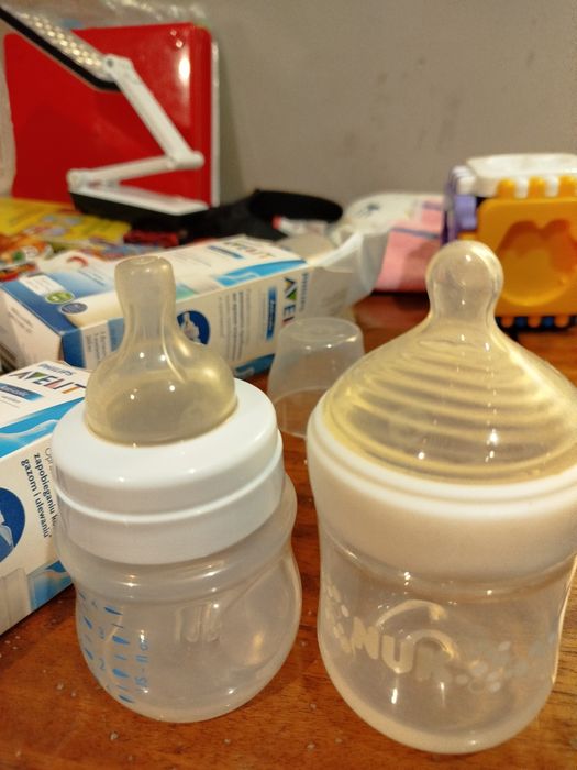 Пляшка для годування Avent, Nuk, поїлка