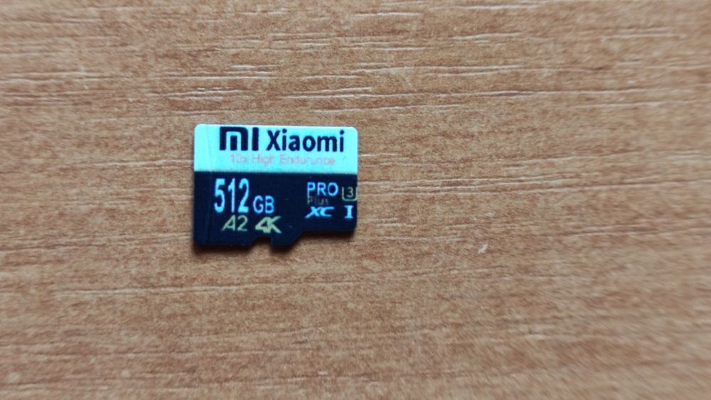 Продам micro sd карту памяти  Xiaomi на 512 gb.