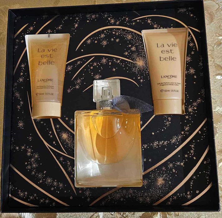Zestaw Lancome La Vie Est Belle 50 ml EDP+ balsam 50 ml + żel 50 ml