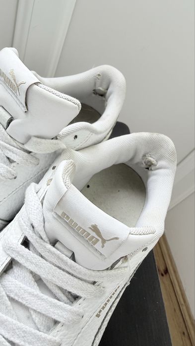 Кеди білі жіночі Puma 39 розмір шкіра
