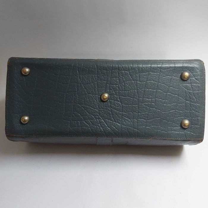 Kuferek w stylu retro skóra naturalna