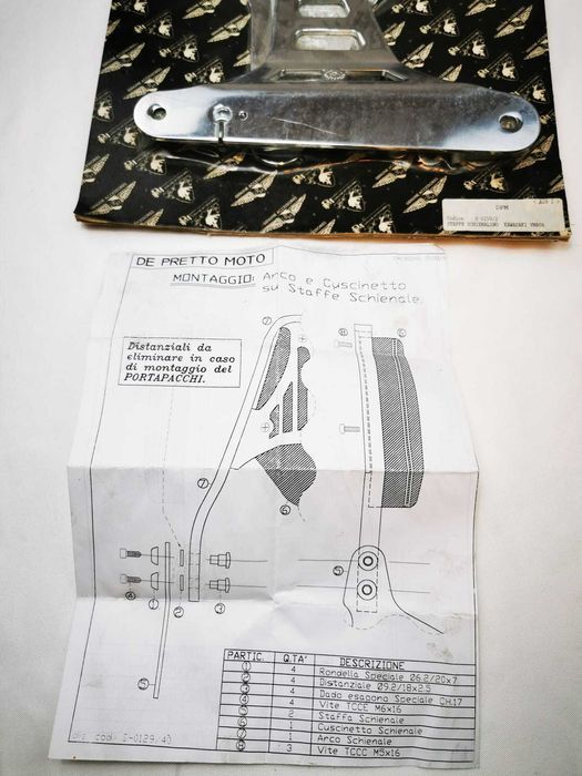 Kawasaki VN 800 stelaż pod oparcie pasażera Chopper custom !!!