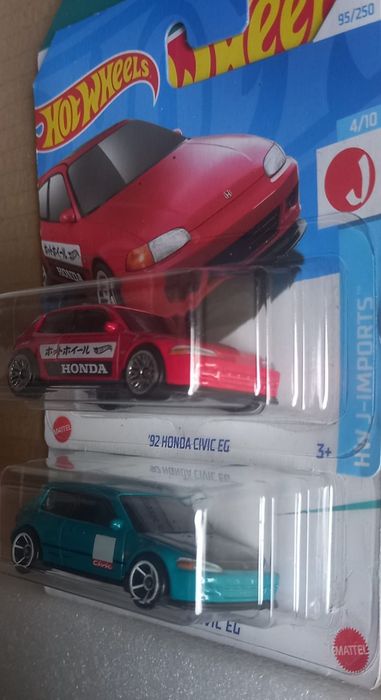 Çonjunto 2 , 92 Honda Civic EG Hot Wheels