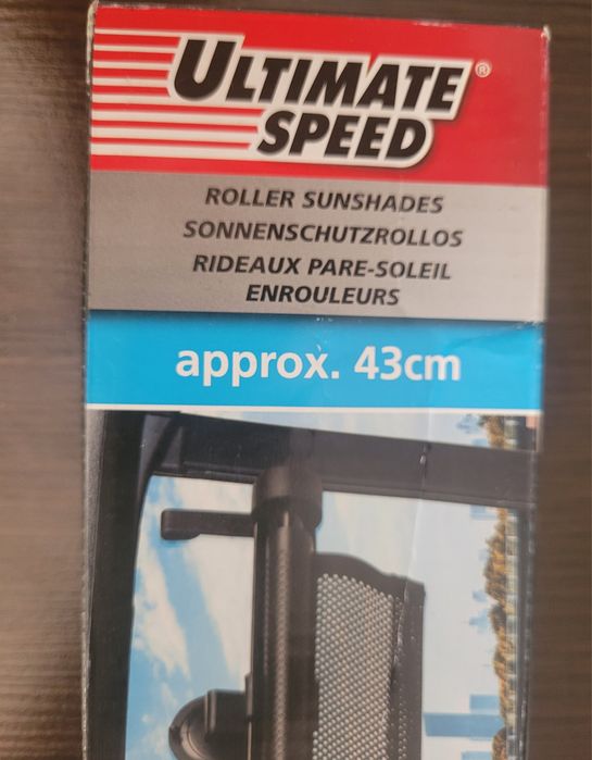 Rolety na szybę 2 sztuki