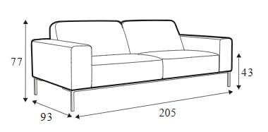 Zestaw wypoczynkowy Sits VILLE – stan idealny