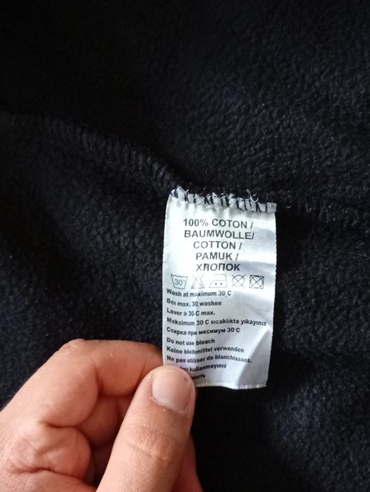 Stone Island Black Piqué Sweatshirt
