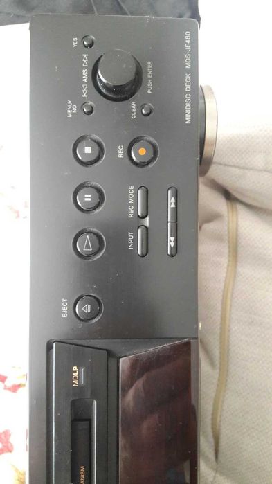 мини дисковая дека  Sony-mds 480- коробка\пульт опция\состояние!