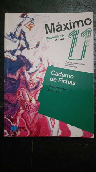 Caderno de fichas